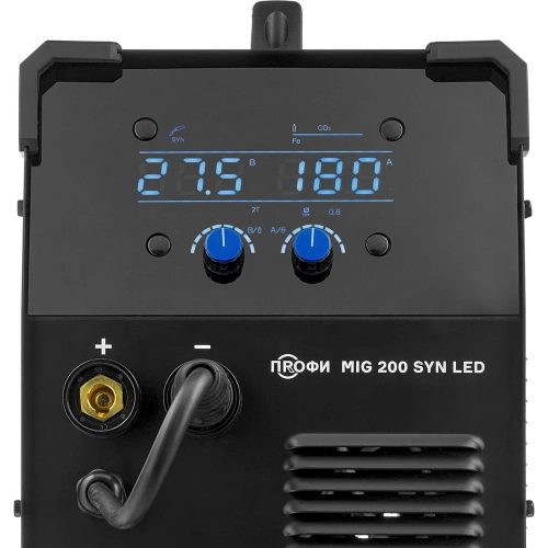 Аппарат полуавтоматической сварки ПТК ПРОФИ MIG 200 SYN LED 000000 43281 фото 4
