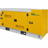 Резервный дизельный генератор MDiesel МД АД-30С-Т400-1РКМ29 в шумозащитном кожухе 034570
