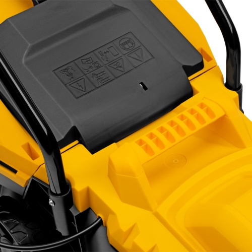 Газонокосилка электрическая GM-1100, 1100 Вт, шир. 32 см, 3 уров., травосб. 30 л Denzel фото 11