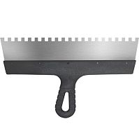 Шпатель фасадный Biber 35234 350 мм зуб 8х8 мм