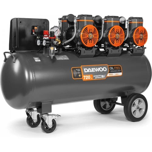 Безмасляный компрессор высокой производительности DAEWOO DAC 720S фото 4