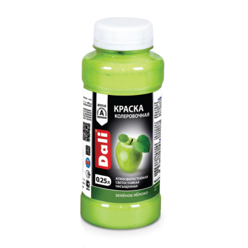 DALI колер зеленое яблоко 0,25 л 6/12 17926 DALI колер зеленое яблоко 0,25 л 6/12 17926