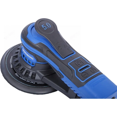 Шлифмашина эксцентриковая NORDBERG 5 мм, диск 150 мм, 4000-10000 об/мин, 350 Вт NE455 фото 6