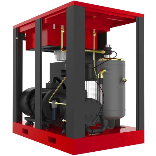 Винтовой компрессор с прямым приводом Harrison 11200 л/мин, 10 бар, 75 кВт HRS-9511200-10VSD фото 7