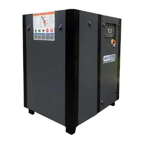 Компрессор винтовой KraftWell 1520 л/мин, 16 бар, 380В KRW-ASC20A-16B
