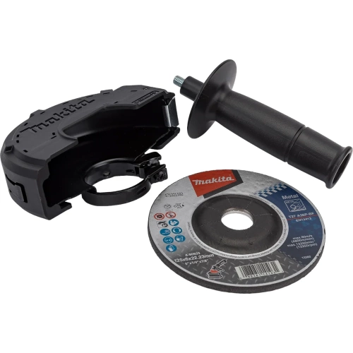 Угловая шлифовальная машина Makita 9558HNR 125 мм, 840 Вт, 11000 об/мин, плавный пуск, функция антирестарта фото 6