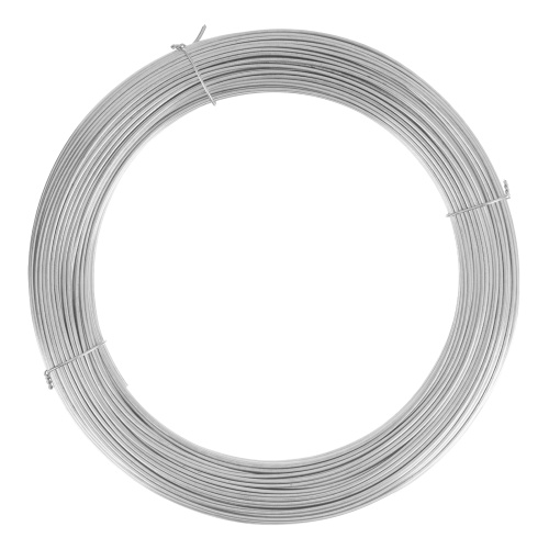 Проволока стальная 50 м, оцинкованная, термообработанная 1.2 мм Сибртех фото 2