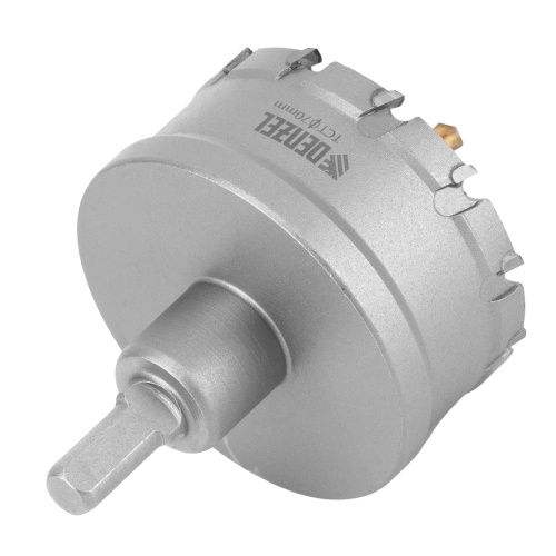 Коронка по металлу твердосплавная, 70 мм Denzel фото 3