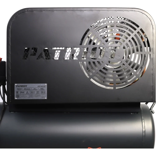Компрессор Patriot KRX 420 L50, поршневой, ременной, масляный, 420 л/мин, 50 л, 10 бар, 2.2 кВт, 230 В 545302310 фото 5