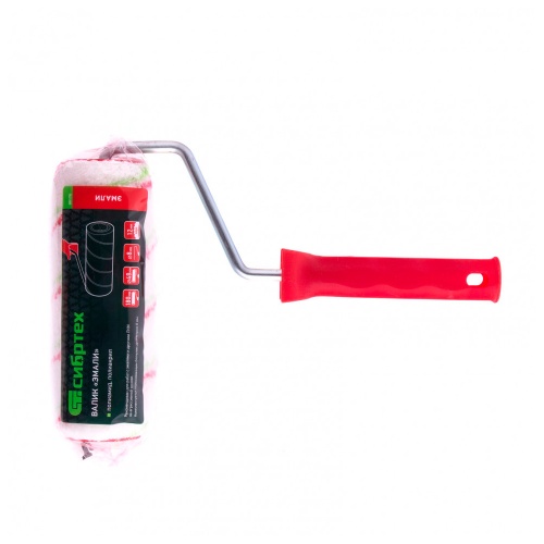 Валик для эмали Сибртех 48/180 мм ворс 12 мм D ручки 8 мм полиакрил полиэстер фото 4