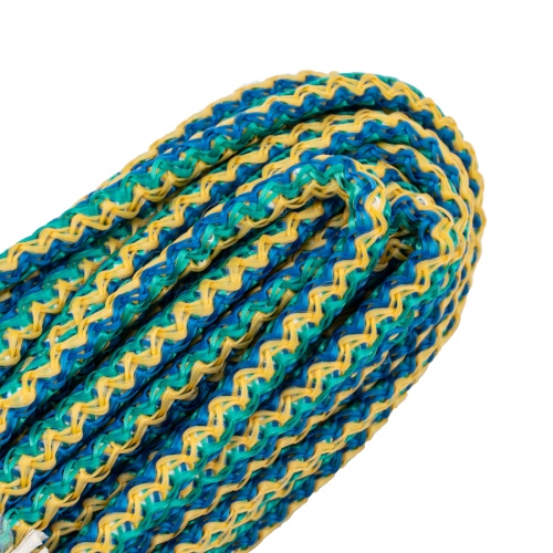 Шнур вязаный полипропиленовый с серд."Радуга", 6 мм, L 20 м, Сибртех фото 3