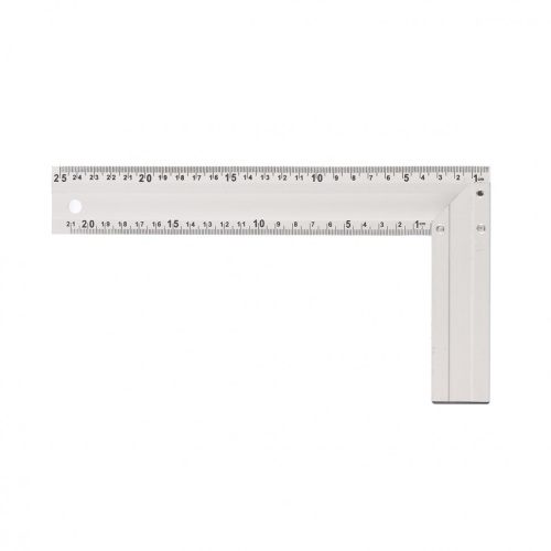 Угольник, 250 мм, алюминиевый, литой Matrix фото 2 Угольник, 250 мм, алюминиевый, литой Matrix фото 2