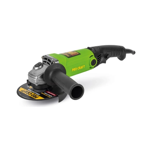 Углошлифовальная машина PROCRAFT болгарка УШМ сетевая 125 мм PW1200E Углошлифовальная машина PROCRAFT болгарка УШМ сетевая 125 мм PW1200E