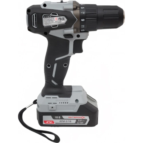 Аккумуляторная дрель-шуруповерт ИНТЕРСКОЛ ДА-13/18ВК 575.2.2.70 фото 5 Аккумуляторная дрель-шуруповерт ИНТЕРСКОЛ ДА-13/18ВК 575.2.2.70 фото 5