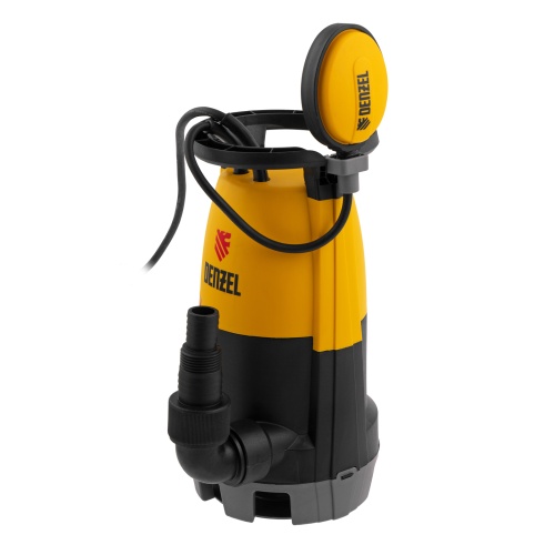 Дренажный насос для чистой и грязной воды DP-600S, 600 Вт, напор 7 м, 13000 л/ч Denzel фото 4