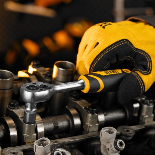 Ключ-трещотка 1/4", 90 зубьев, с быстрым сбросом, CrV Denzel фото 13 Ключ-трещотка 1/4", 90 зубьев, с быстрым сбросом, CrV Denzel фото 13