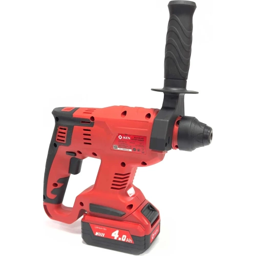 Перфоратор KEN BL2120-40C (20V 4.0AhВ) с регулировкой оборотов, 3-22 мм, 0-1400об/мин 115.413.9405 фото 6 Перфоратор KEN BL2120-40C (20V 4.0AhВ) с регулировкой оборотов, 3-22 мм, 0-1400об/мин 115.413.9405 фото 6