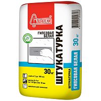 Штукатурка гипсовая Старатели белая 30 кг