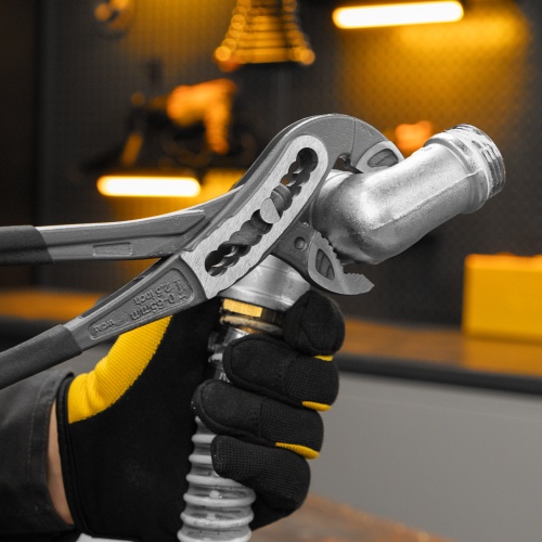 Клещи переставные, обливные рукоятки, 300 мм Denzel фото 11