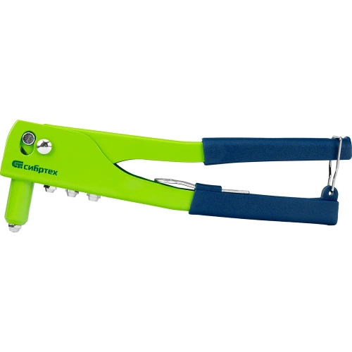 Заклепочник СИБРТЕХ 260 мм, заклепки 2,4-3,2-4,0-4,8 мм 40541 фото 9