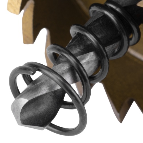 Коронка по металлу HSS, 28 мм, нитридтитановое покрытие Denzel фото 4