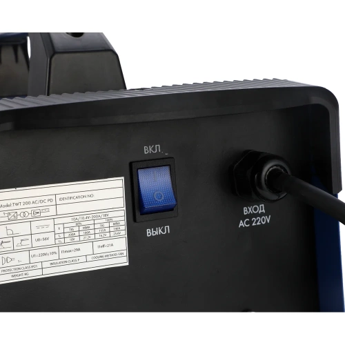 Аппарат аргонодуговой сварки AE&T 200А/220В цифровой TWT200AC/DCPD фото 8 Аппарат аргонодуговой сварки AE&T 200А/220В цифровой TWT200AC/DCPD фото 8