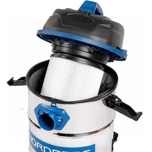 Пылесос однотурбинный NORDBERG 30л 1380 Вт NV32 фото 3