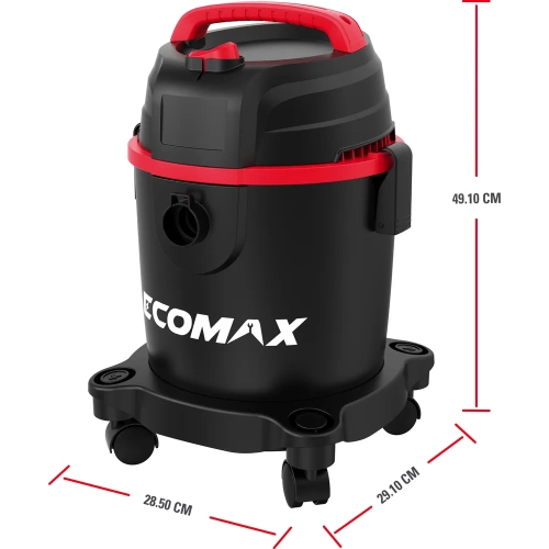 Пылесос из полипропилена 11Л ECOMAX EM19202P-3B фото 3