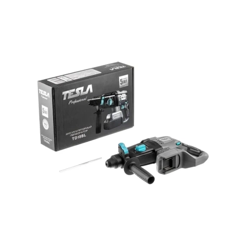 Аккумуляторный перфоратор Tesla TD18BL 18В LiION SDS+ 20мм 0-1500об/мин 1,9 Дж 3 режима 834526 фото 6 Аккумуляторный перфоратор Tesla TD18BL 18В LiION SDS+ 20мм 0-1500об/мин 1,9 Дж 3 режима 834526 фото 6