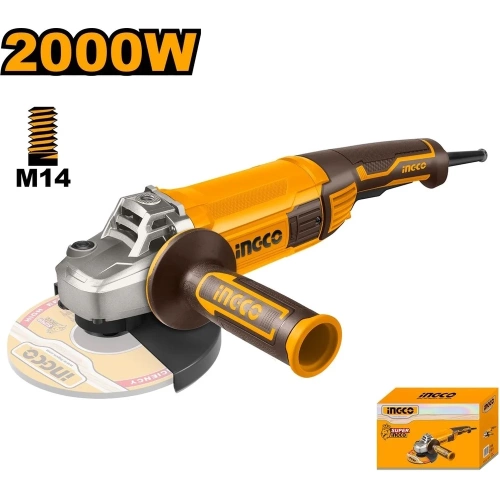 Угловая шлифовальная машина INGCO AG200018 фото 3 Угловая шлифовальная машина INGCO AG200018 фото 3