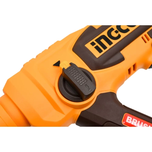 Аккумуляторный перфоратор INGCO SUPER 20В BL 1.8Дж, 1хАКБ 2Ач и ЗУ CRHLI201881 фото 5