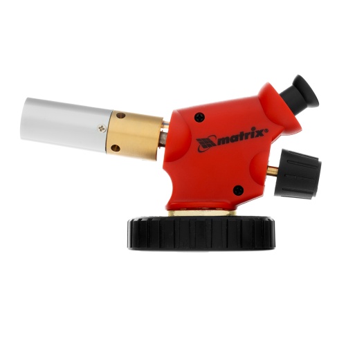 Профессиональная горелка на бутановый баллон, пьезоподжиг, расширенное сопло Matrix фото 2
