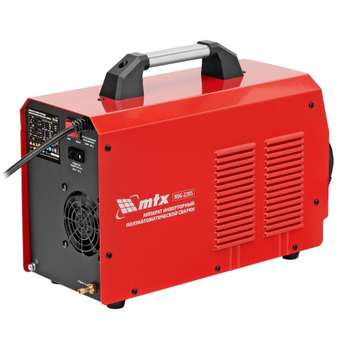 Аппарат инвертор. полуавтомат. cварки MIG-220S, 220A, ПВ 60%, катушка 5 кг MTX фото 4