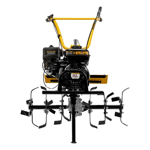 Мотоблок DPT-370X, 7 л.с, дисковое сцепление, ширина 90 см, глубина 35 см, фрез 3 х 4, ВОМ, передачи 3В/1Н Denzel фото 27