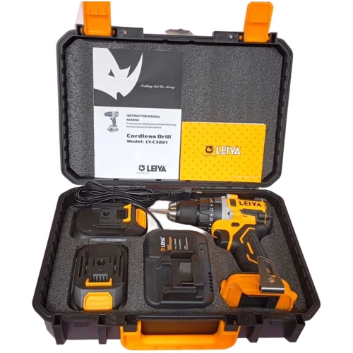 Аккумуляторная ударная дрель-шуруповерт LEIYA LY-C3221 фото 9 Аккумуляторная ударная дрель-шуруповерт LEIYA LY-C3221 фото 9