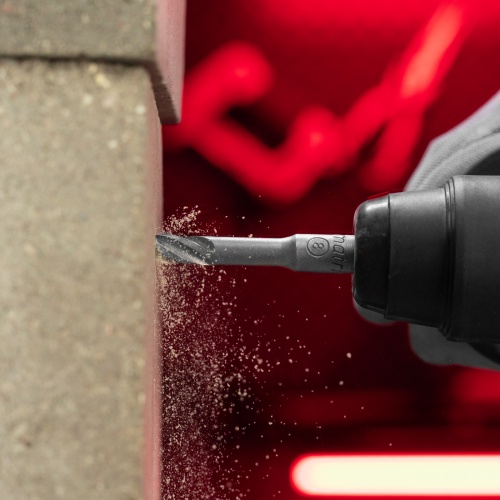 Бур по бетону, 8 x 110 мм, SDS Plus c крестовой пластиной Matrix фото 7