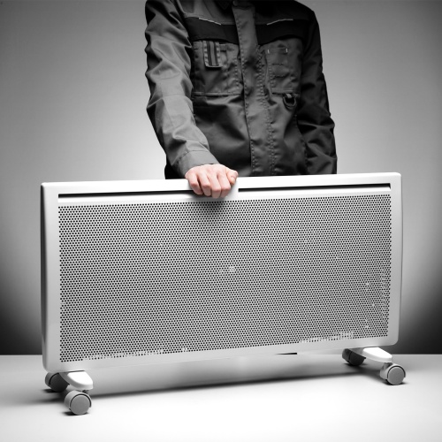 Конвектор гибридный электрический HybridX-2000, ИК нагреватель, цифровой термостат Denzel фото 15