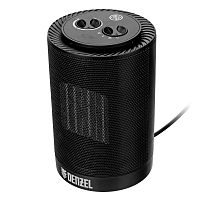 Тепловентилятор керамический DTFC-1200S, вращение, 3 реж., вент., нагрев 600/1200 Вт Denzel