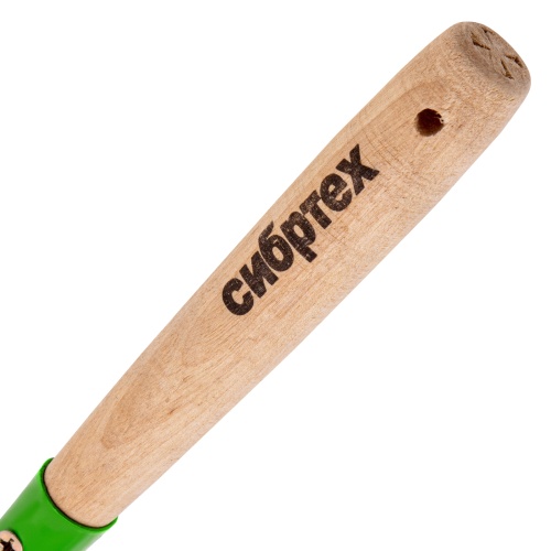 Совок посадочный узкий, 65 х 345 мм, стальной, деревянная рукоятка, Агроном, Сибртех фото 6