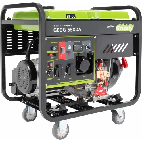 Дизельный генератор Grizzly GEDG-5500A фото 8