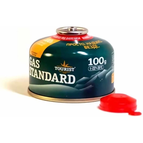 Газовый баллон TOURIST GAS STANDARD, 100 г, с клапаном резьбового типа TBR-100 фото 4 Газовый баллон TOURIST GAS STANDARD, 100 г, с клапаном резьбового типа TBR-100 фото 4