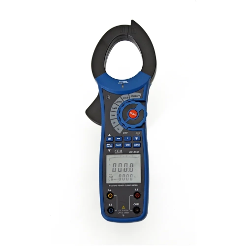 Токовые клещи с измерителем мощности СЕМ DT-3353 481530 Токовые клещи с измерителем мощности СЕМ DT-3353 481530