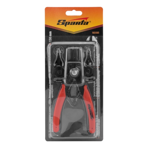 Съемник для стопорных колец с насадками, 150 мм, универсальный Sparta фото 8