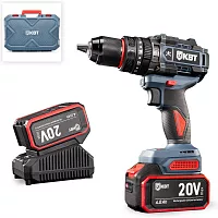 Дрель-шуруповерт КВТ DB-20-160 серия ПРОФИ 104531