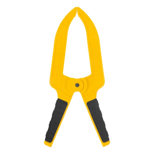 Струбцина клещеобразная, удлиненная 75 х 110 мм двухкомпонентные рукоятки Denzel фото 3