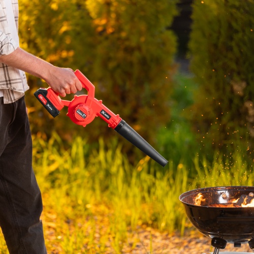 Воздуходувка-пылесос акк. портативная, LB-185, 35 м/с, 170 м3/ч, Li-Ion, 20 В MTX фото 45