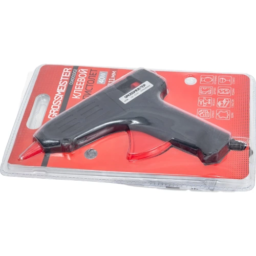 Клеевой пистолет GROSSMEISTER D11 мм, 40W 014001002 фото 6 Клеевой пистолет GROSSMEISTER D11 мм, 40W 014001002 фото 6