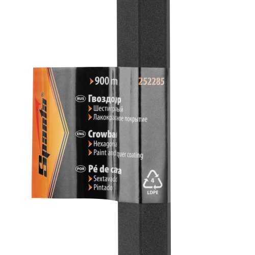 Гвоздодер, 900 мм, шестигранный, окрашенный Sparta фото 6
