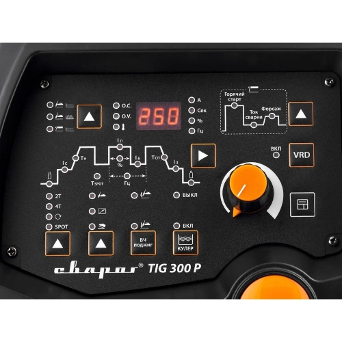 Cварочный инвертор Сварог TIG 300 P PRO W232 97807 фото 6 Cварочный инвертор Сварог TIG 300 P PRO W232 97807 фото 6