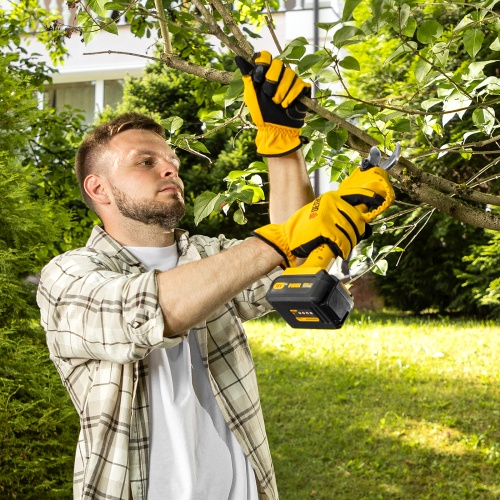 Секатор аккумуляторный CP-30-0, 18В Li-Ion Denzel фото 12